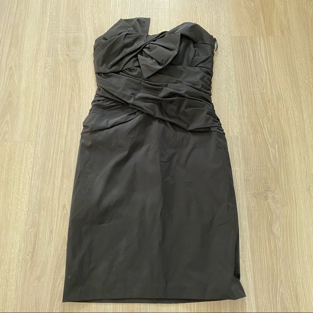 NWOT WHBM Strapless Cocktail Sheath LBD Dress Sz 6
